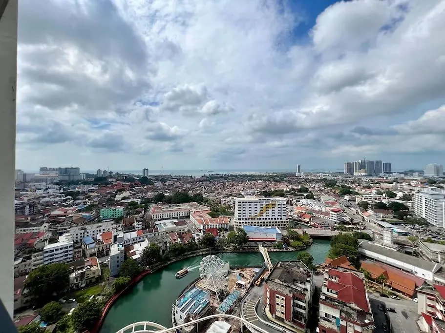 Apartment Theshore Riverview Residences 3Br/7Pax/Wi-Fi/Seavw Malacca