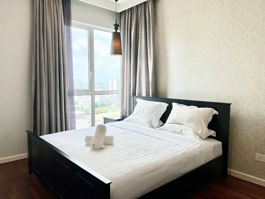 Lägenhet Theshore Riverview Residences 3Br/7Pax/Wi-Fi/Seavw Malacca
